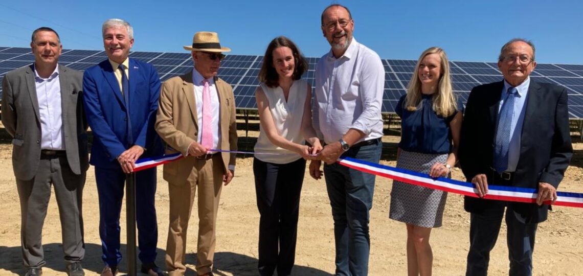 EDF Renouvelables ouvre la Centrale Solaire de Briare
