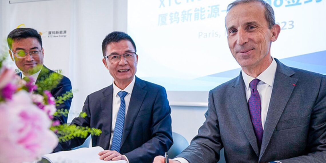 Orano expects to use 30% recycled materials to manufacture its components with Chinese company XTC