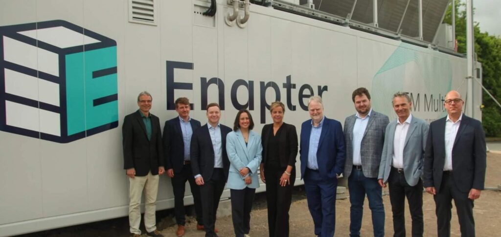 Enapter AG unveils the world’s first megawatt class AEM electrolyser