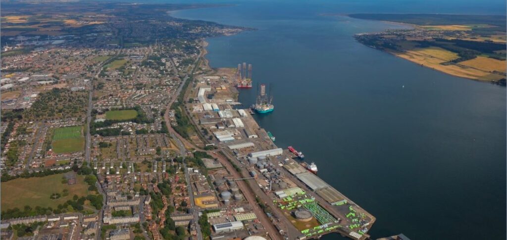 Le Port de Dundee sélectionné par Inch Cape