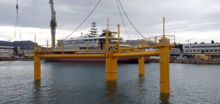 Ocergy SAS anchors its Lidar buoy for biodiversity analysis