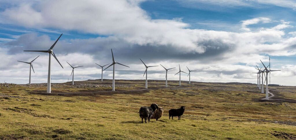 Vestas livre 6 Turbines Éoliennes aux Îles Féroé