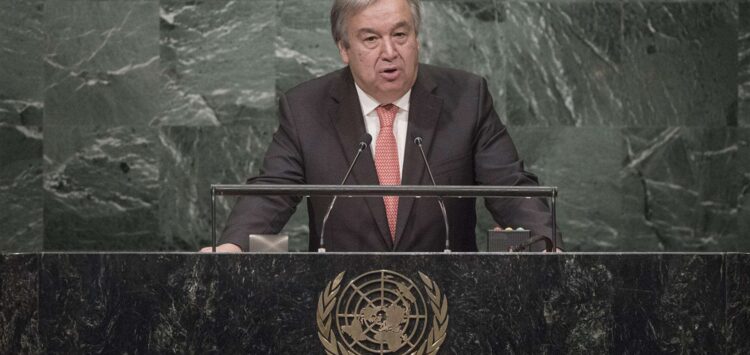 L’ONU pousse un Cri d’Alarme pour le Climat