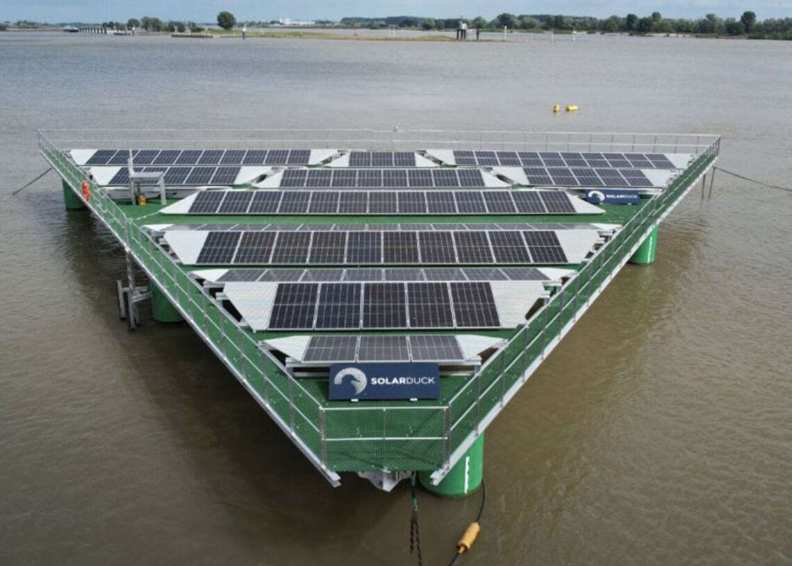 Solarduck développe le Solaire Flottant Offshore