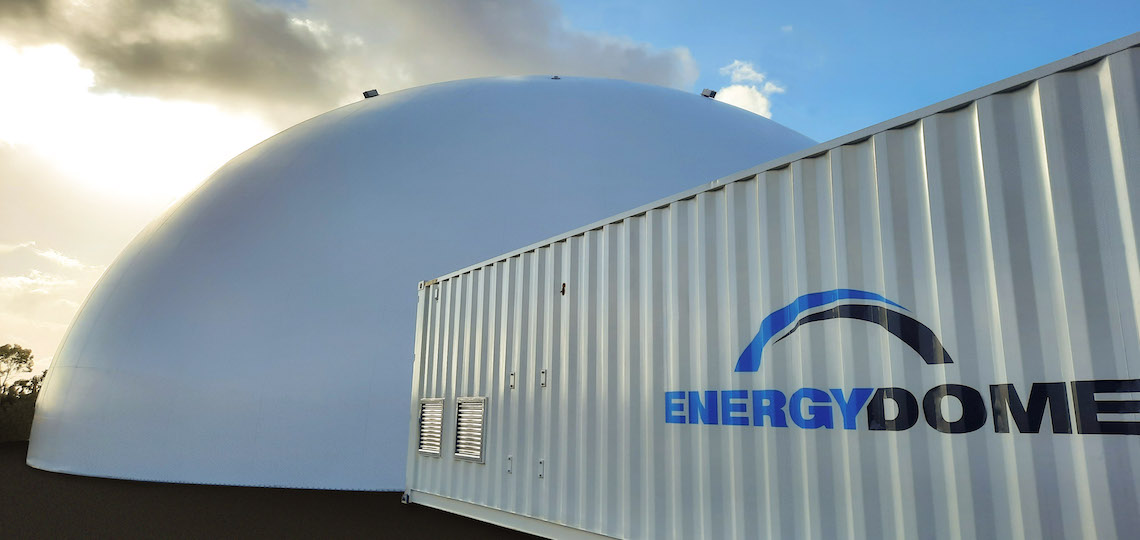 Energy Dome extends its financing round