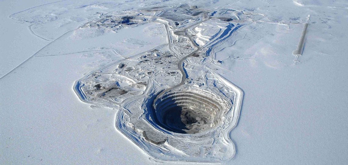 La mine de diamant Diavik passe au solaire