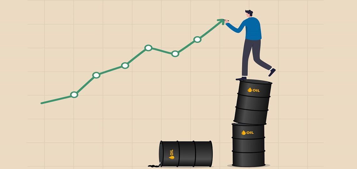 Oil prices reach a nine-month high