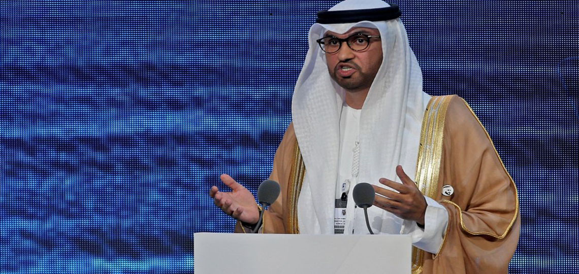 Le Sultan al-Jaber défend la lutte climatique