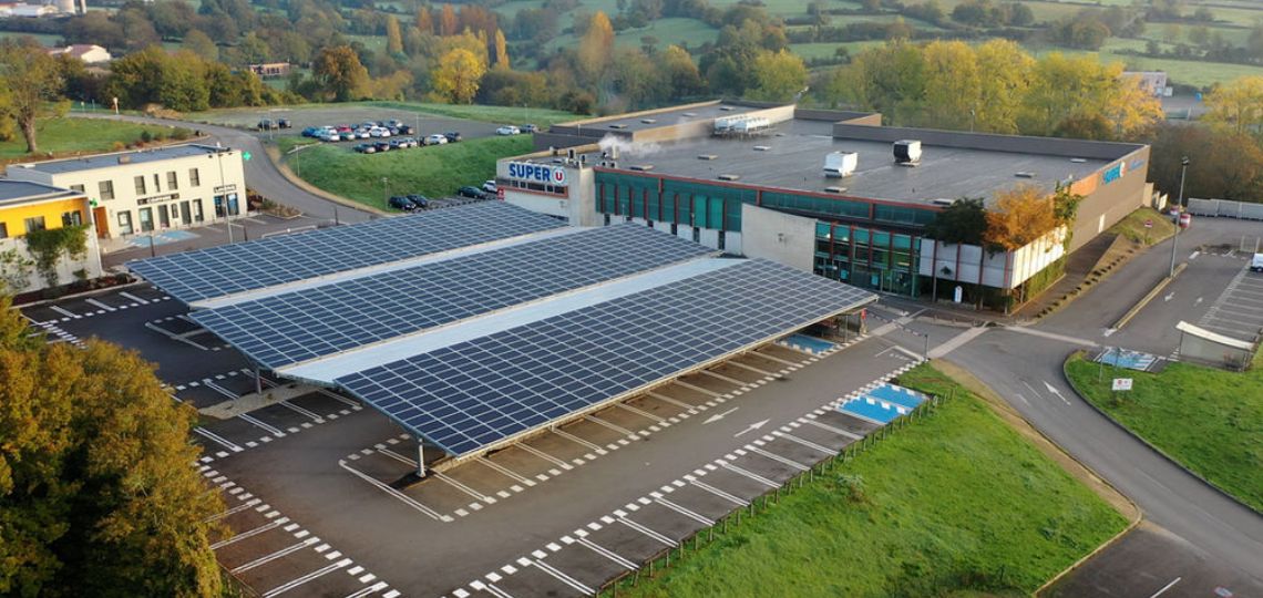 Controversy over the installation of photovoltaic shading systems in France