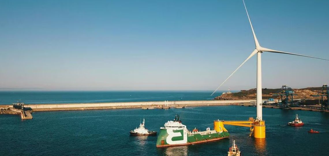 Pennavel” floating wind farm project wins tender in Brittany