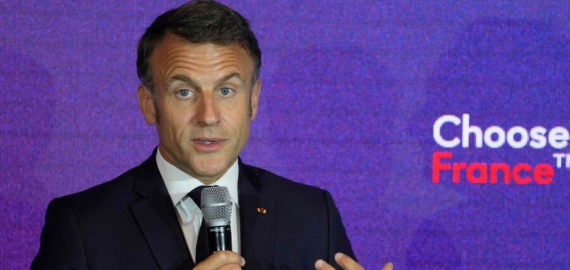 Emmanuel Macron réagit au possible transfert de TotalEnergies à New York