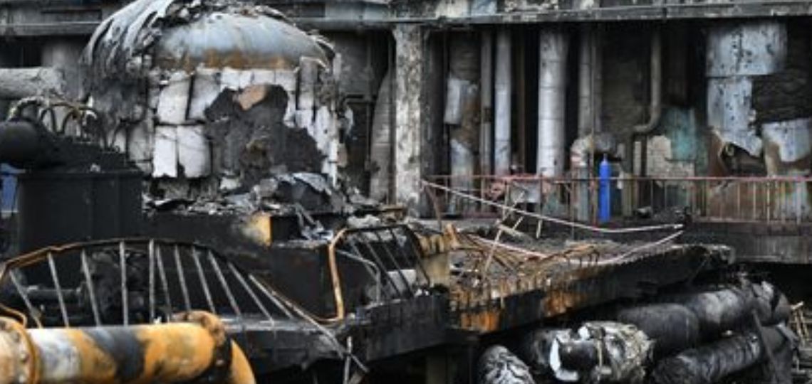 Russian offensive damages Ukrainian energy infrastructure