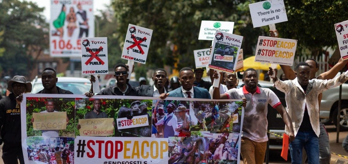 Uganda: 21 activists arrested during a march against the EACOP project