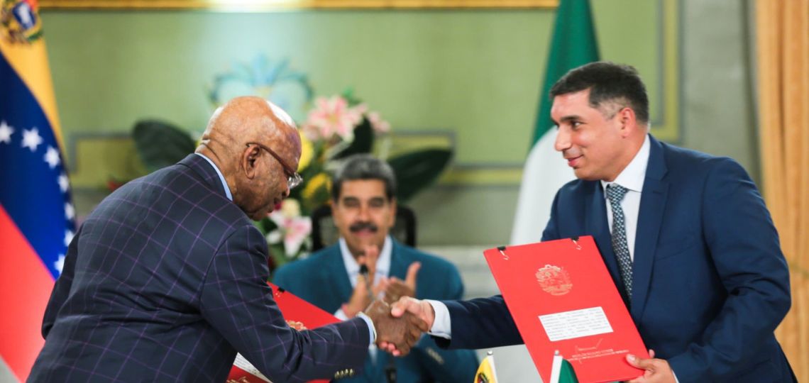 PDVSA and Veneoranto sign agreement to develop two gas fields