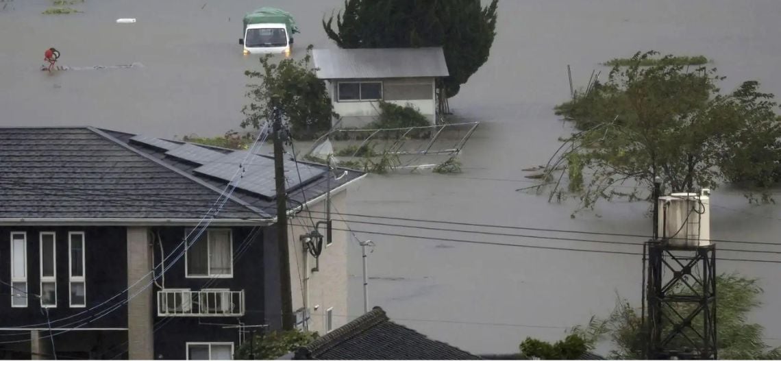 Le typhon Shanshan désorganise l’approvisionnement électrique au Japon