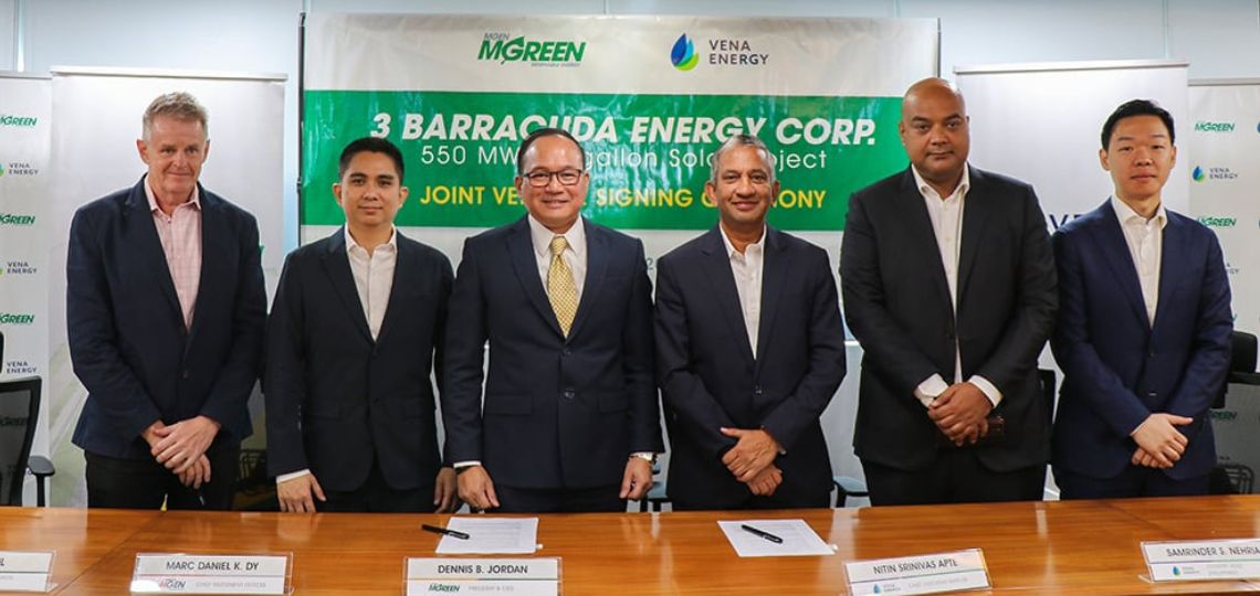 Vena Energy et MGen s’associent pour un projet solaire de 550 MW aux Philippines