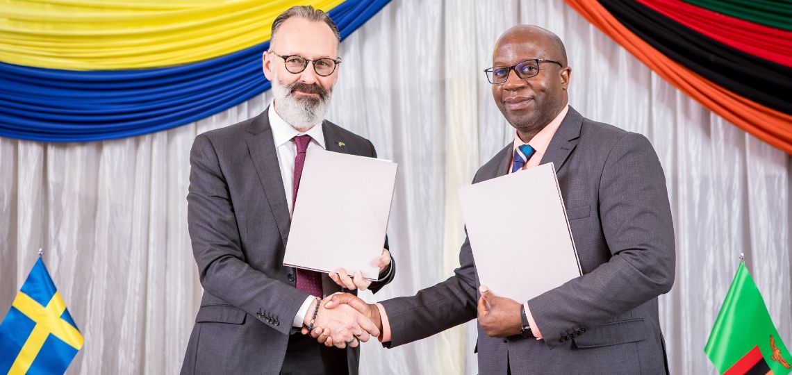 Zambia signs a partnership with Sweden for its carbon credits