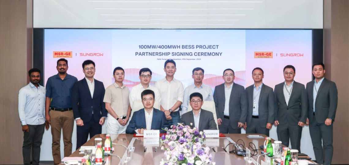 Sungrow and MSR-GE launch 100 MW BESS project in Malaysia