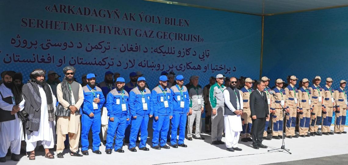 Afghanistan: Work begins on the TAPI gas pipeline between Central and South Asia