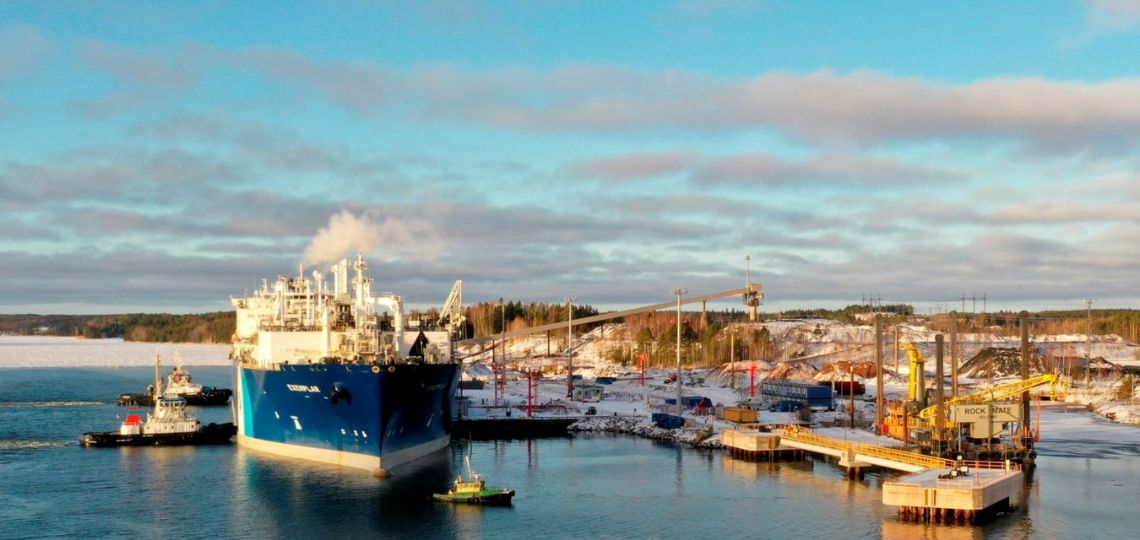 Gasgrid Finland: 50% of LNG capacity reserved for 2025 at Inkoo terminal