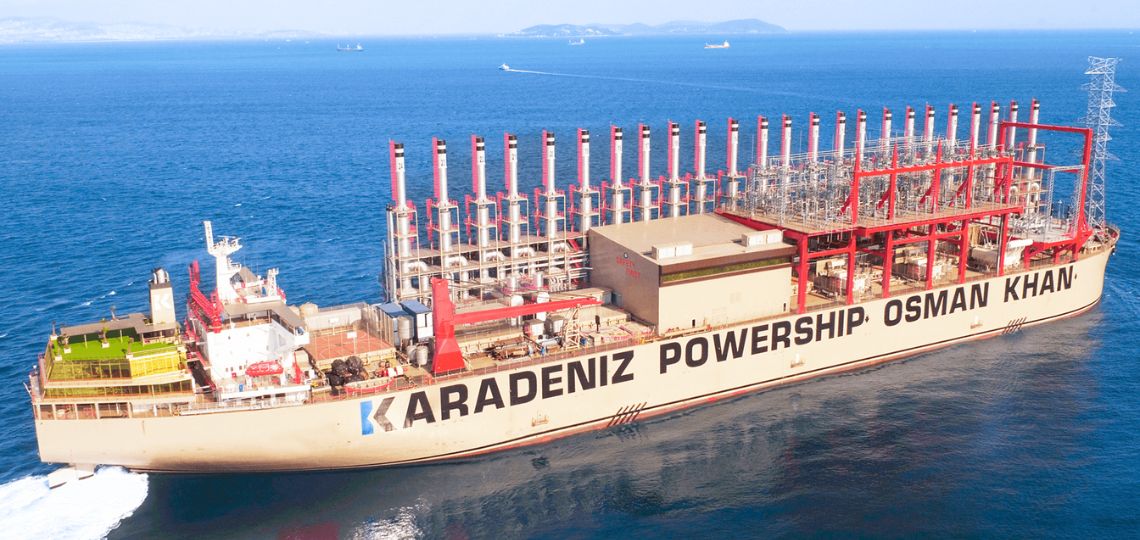 Ecuador relies on a floating power plant to stabilize its electricity grid