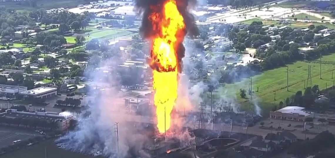 Pipeline fire in La Porte Impact on the natural gas liquids market