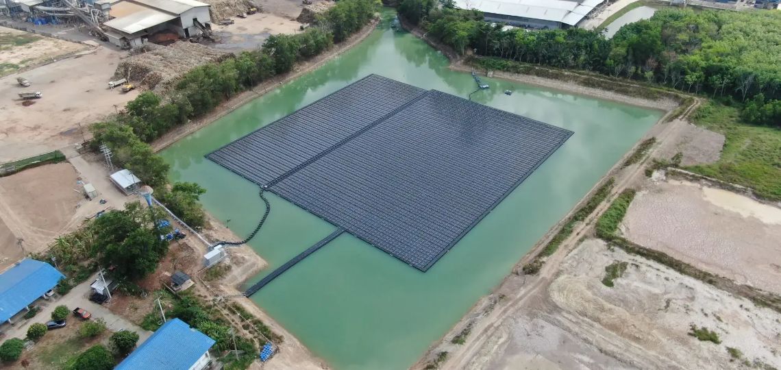 TotalEnergies ENEOS achève un projet solaire flottant de 1,8 MWp