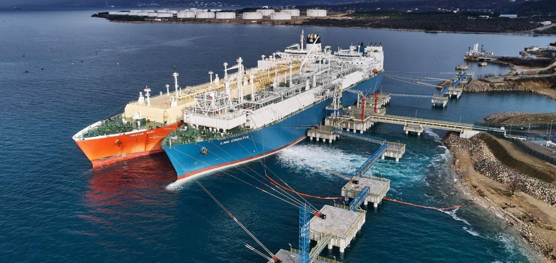 Europe : un excédent de capacité de regazéification en 2024