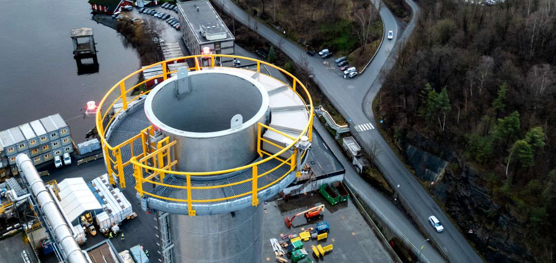 SLB Capturi inaugurates the world’s first industrial carbon capture plant at a cement facility