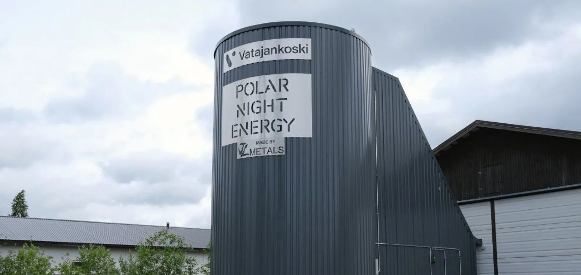 The largest Sand Battery optimizes Finnish district heating