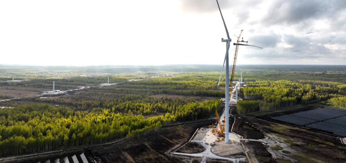 The war accelerates Ukraine’s energy transition: €450 million for wind power