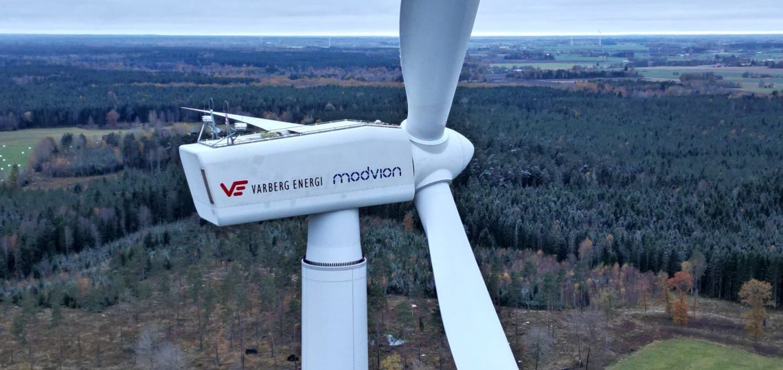Modvion validates a wooden wind turbine tower for high-power turbines