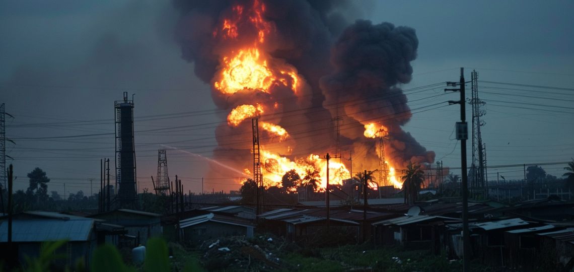 Incendie sur un oléoduc clé du Nigeria, les autorités contrôlent rapidement la situation