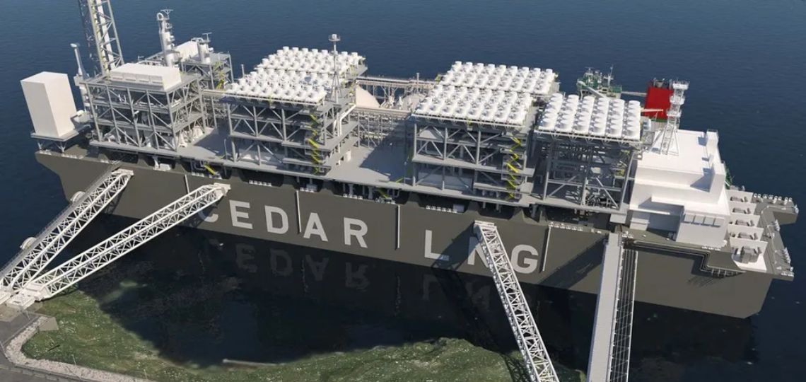 Le Canada accorde 200 M$ à Cedar LNG pour un terminal flottant au gaz naturel