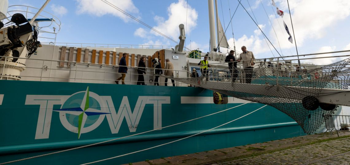 Towt maintient sa ligne transatlantique malgré les tensions commerciales avec Washington