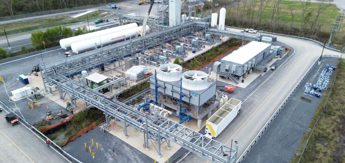 Olin and Plug Power commission hydrogen liquefaction plant in Louisiana
