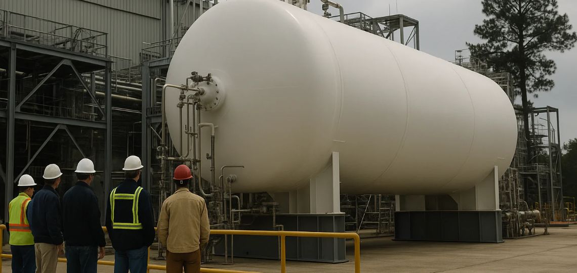 Shell et CB&I dévoilent un prototype de réservoir d’hydrogène liquide pour le commerce international