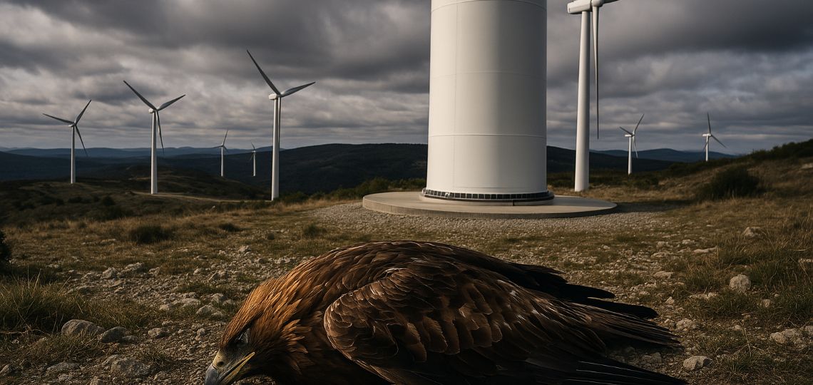 La justice française suspend un parc éolien après la mort d’un aigle royal