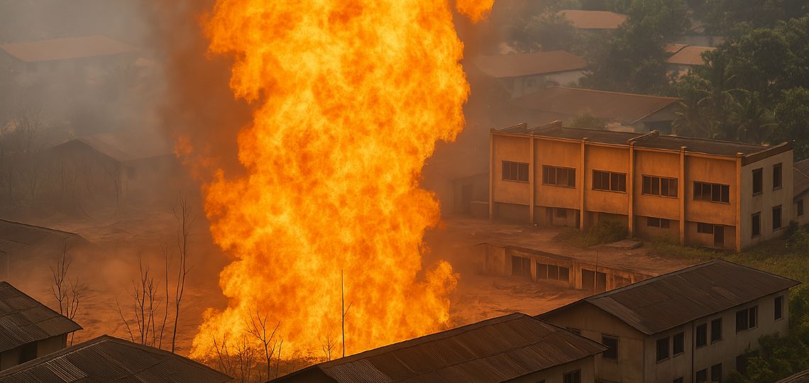 Leak on Petronas gas pipeline in Malaysia: over 100 injured and 50 homes damaged
