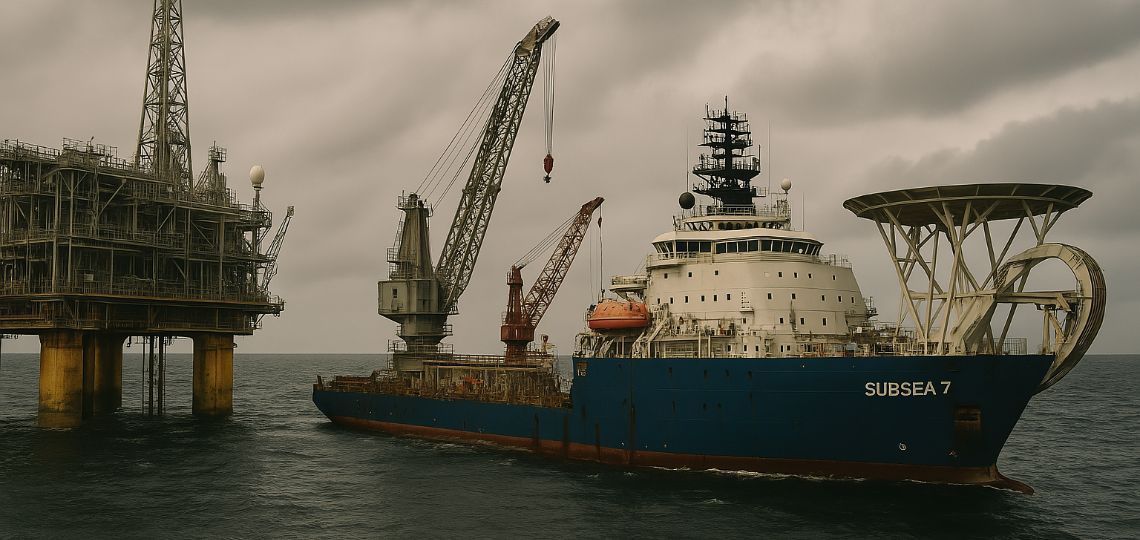 Shell confie à Subsea 7 un contrat clé pour le projet offshore Sparta dans le golfe du Mexique