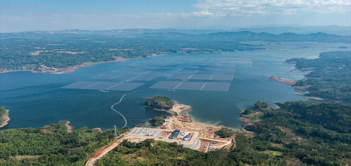 PowerChina finalise la plus grande centrale solaire flottante d’Asie du Sud-Est en Indonésie