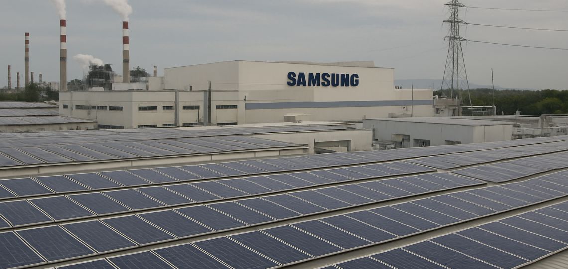 TotalEnergies ENEOS installe une centrale solaire de 28 MWp sur le site de Samsung au Vietnam