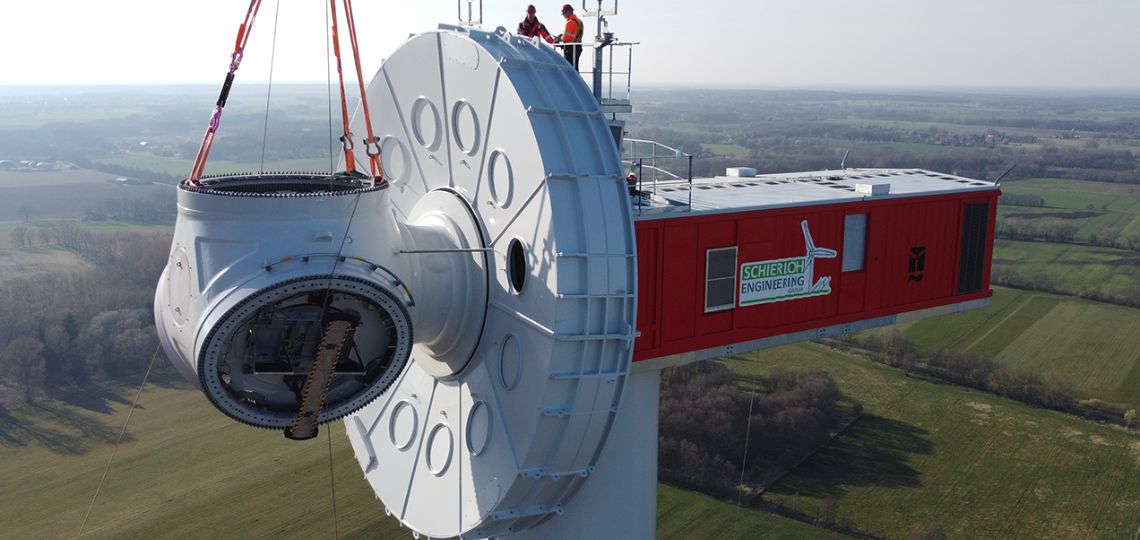 Premier test de la turbine E-175 EP5 E2 d’ENERCON en Allemagne