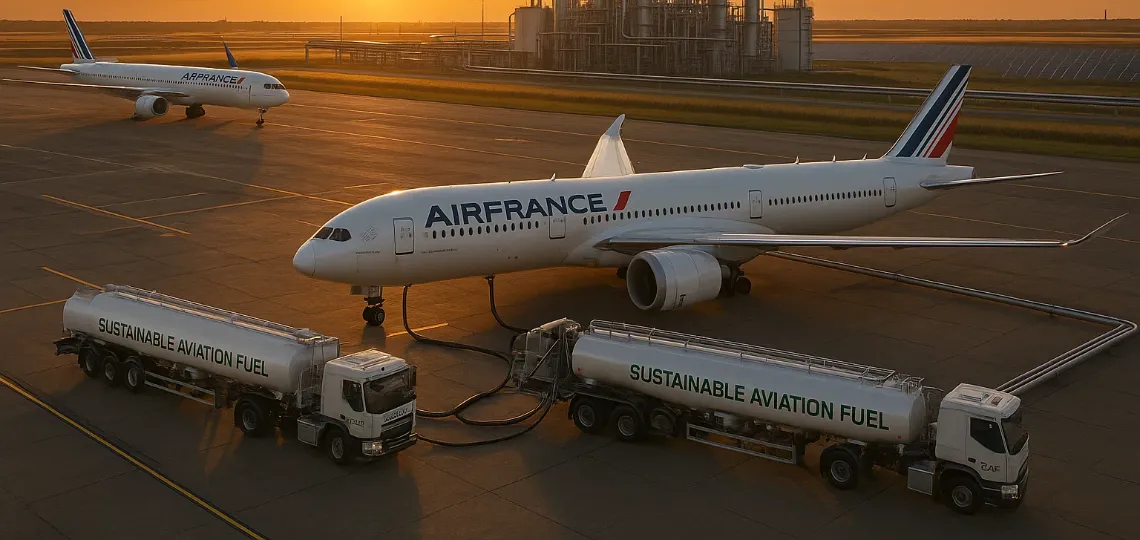 France accelerates industrial strategy in sustainable aviation fuels