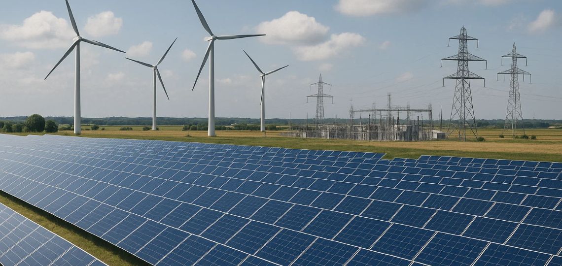 Renewable energies accounted for 33.9% of electricity consumption in France in 2024