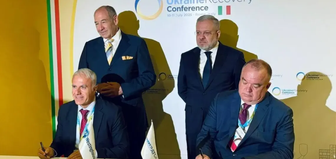 Ukraine: Energoatom signs major agreements with Westinghouse and Holtec
