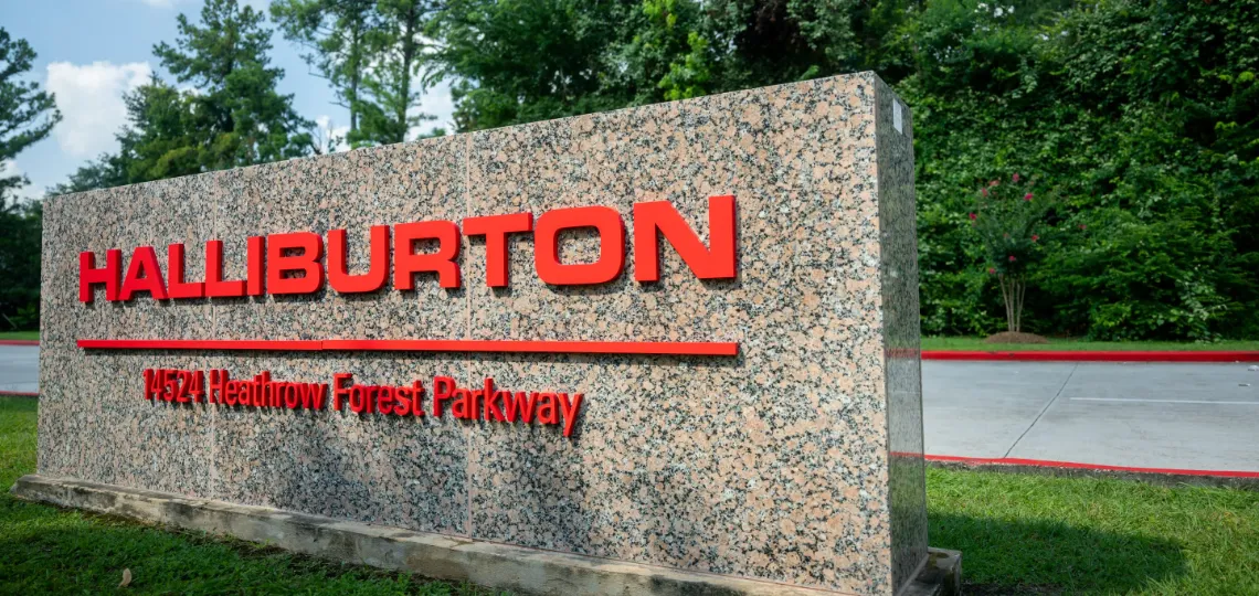 Halliburton records a sharp decline in net income and revenue in Q2