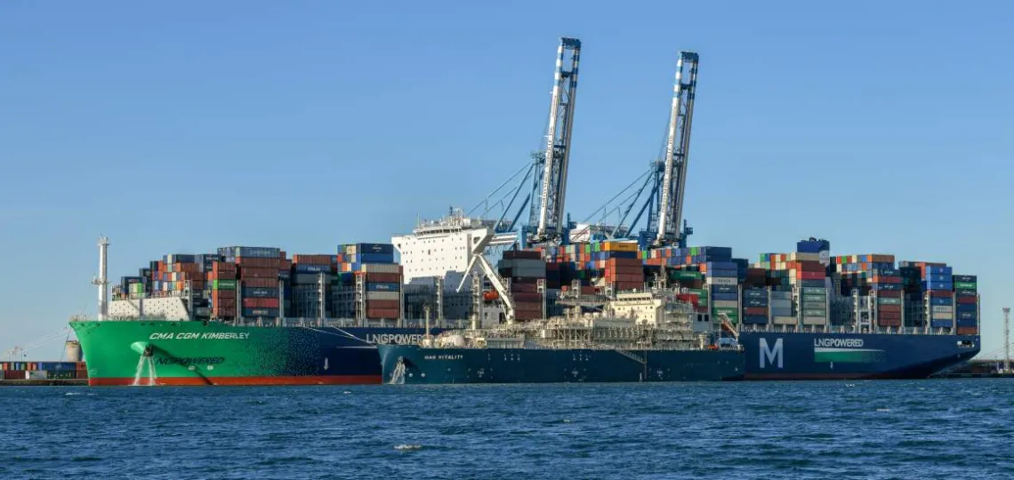 CMA CGM and TotalEnergies create joint venture for LNG bunkering in Rotterdam