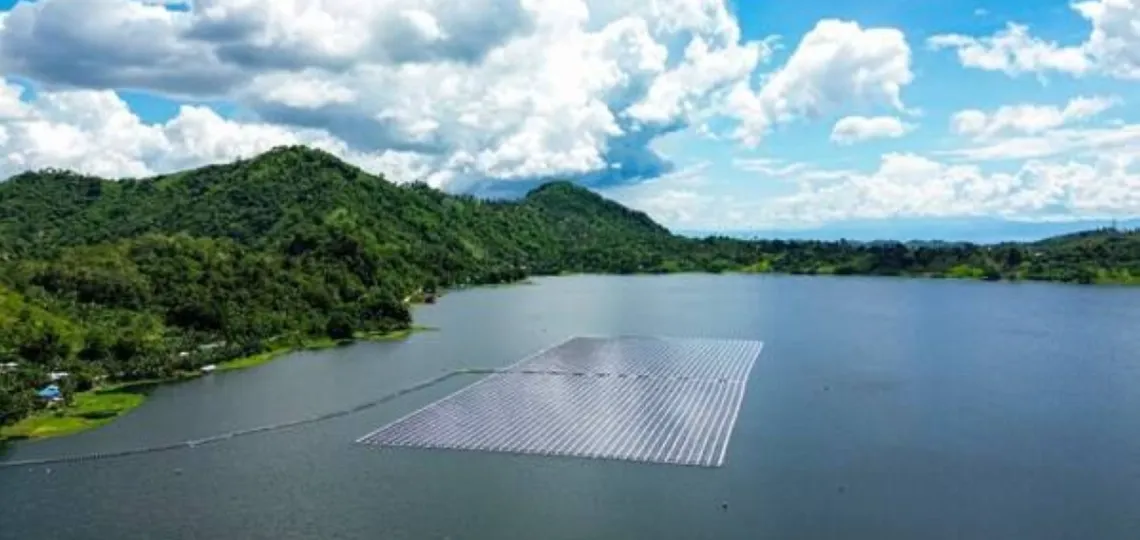 Philippines connect their first 4.99 MW floating solar power plant