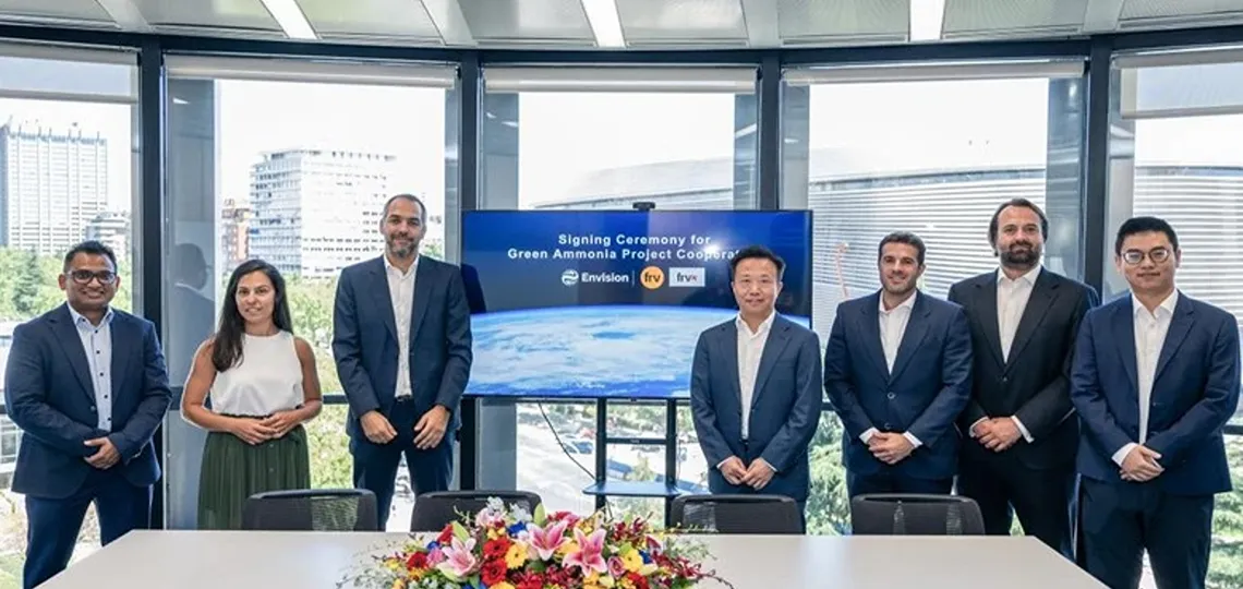 FRV s’allie à Envision pour un projet d’ammoniac vert de 500MW au Brésil